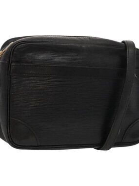 LOUIS VUITTON Epi Trocadero 23 Shoulder Bag Black M52302 LV Auth KD423